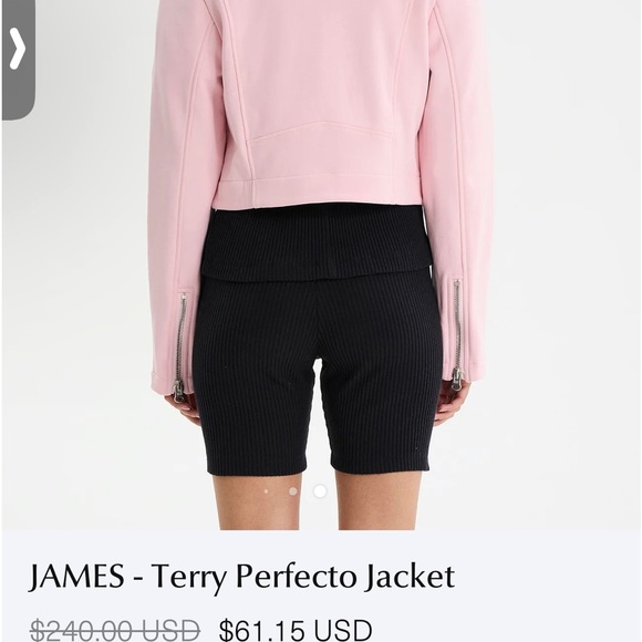 Chrldr cheerleaders Terry Perfecto jacket - Picture 5 of 7